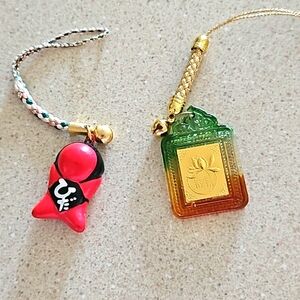 2 Mini Japanese Surangama Sutra Charms